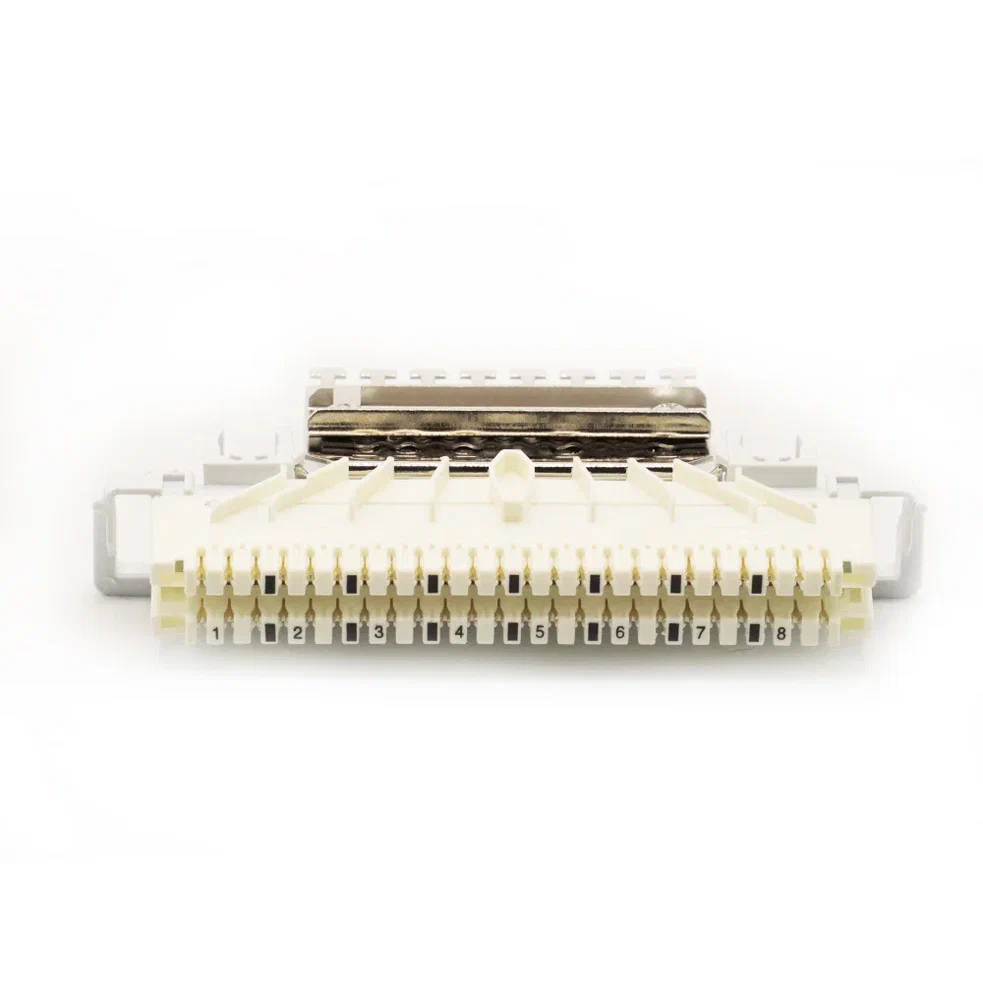 Плинт NT-Link 2/8х3 с нормально замкнутыми контактами NT-D018 LSA-PLUS-PROFIL
