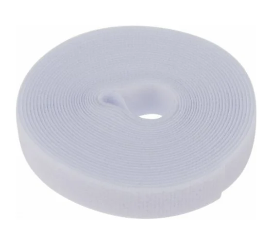 Лента-липучка Maxicord 20мм в рулоне 5м, белая