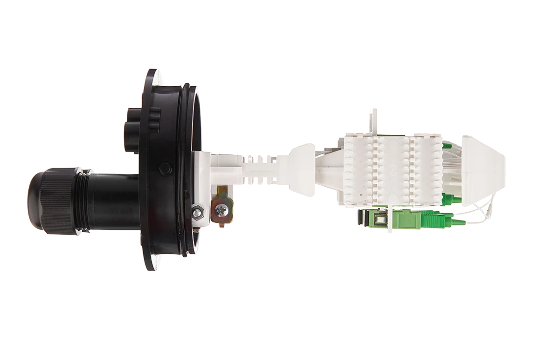 Муфта-кросс ССД МКО-Ц8/С09-1PLC4-SC/APC-5SC/APC-1SC/APC