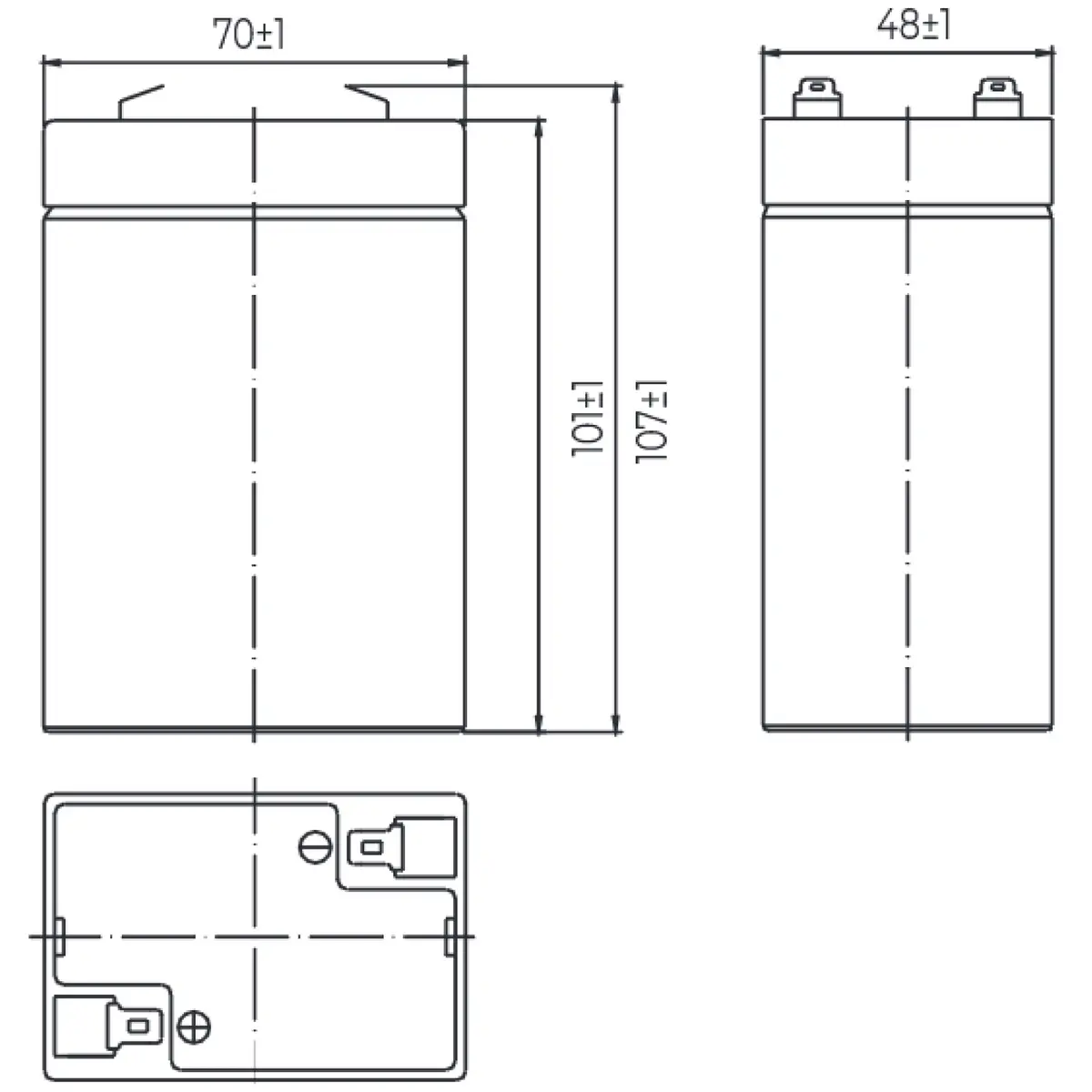 Аккумуляторная батарея MNB Battery MM 6045